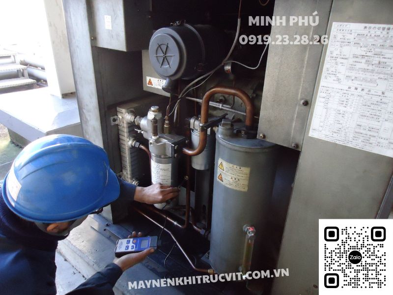 Bảo dưỡng máy nén khí Kobelco, Sửa chữa máy nén khí Kobelco, Kobelco air compressor maintanece service, bao duong may nen khi kobelco, sua chua may nen khi kobelco, Các lỗi máy nén khí Kobelco, 