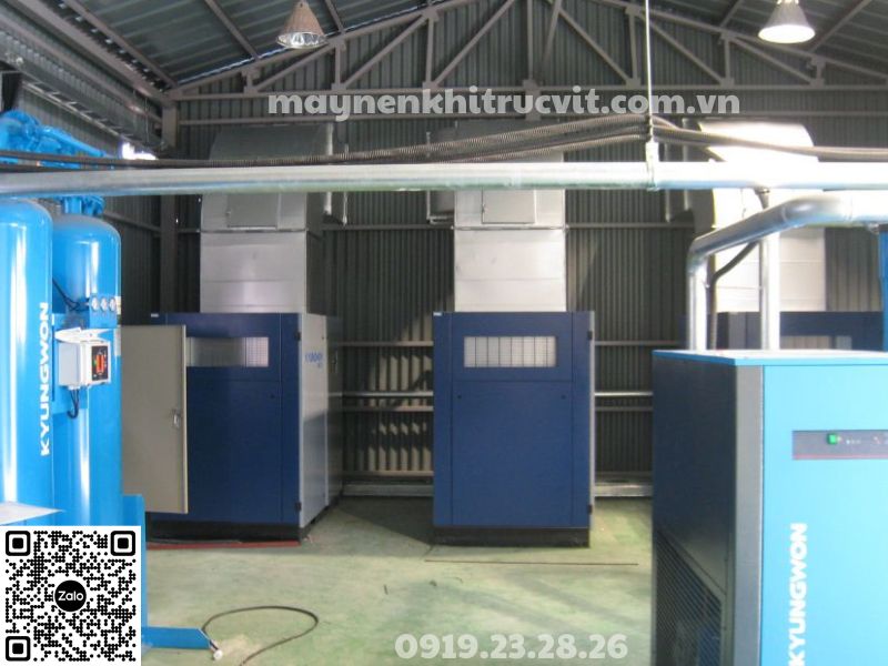Lắp đặt máy nén khí KyungWon, KyungWon air compressor installation, Bảo dưỡng máy nén khí KyungWon, Sửa chữa máy nén khí KyungWon, Bao duong may nen khi khi KyungWon, Sua chua may nen khi KyungWon,