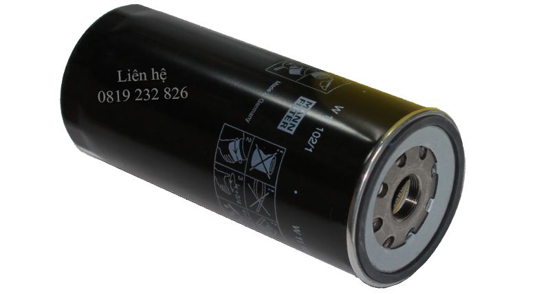 loc dau mann filter w 11102,loc dau may nen khi, lọc dầu máy nén khí, phụ tùng máy nén khí, phu tung may nen khi, lọc nhớt máy nén khí, loc nhot may nen khi, compressor oil filter