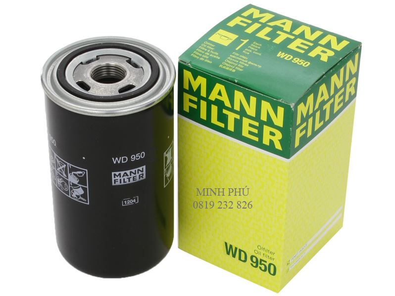 loc dau wd 950,loc dau may nen khi, lọc dầu máy nén khí, phụ tùng máy nén khí, phu tung may nen khi, lọc nhớt máy nén khí, loc nhot may nen khi, compressor oil filter